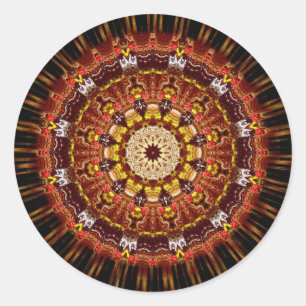 EarthBurst Sticker Runt Klistermärke