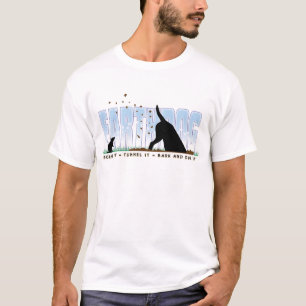 Earthdog färgdesign t shirt
