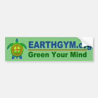 EarthGym.org bildekal--Grönt Bildekal