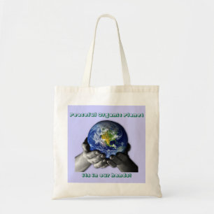 EarthHands fridsamt organiskt planet, dess in Tygkasse