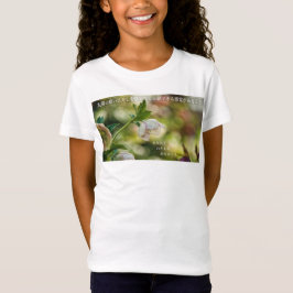 Earthlight and Healing Japanese Flowers and Poetry T Shirt