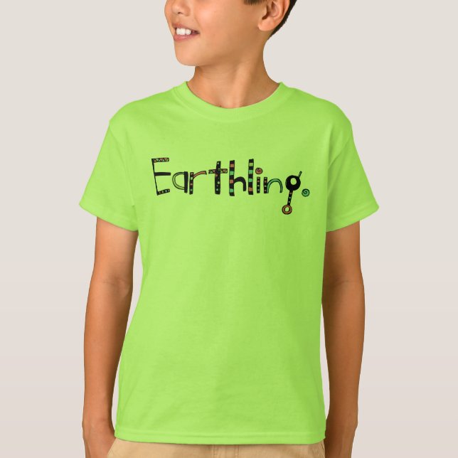 Earthling Tee Shirt (Framsida)