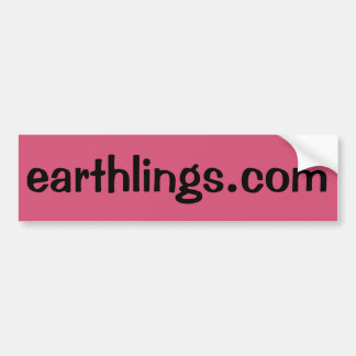 Earthlings.com Bildekal