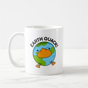 Earthquack Funny Earthquake Pun Kaffemugg
