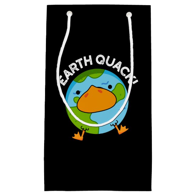 Earthquack Funny Earthquake Pun Mörk BG (Framsidan)