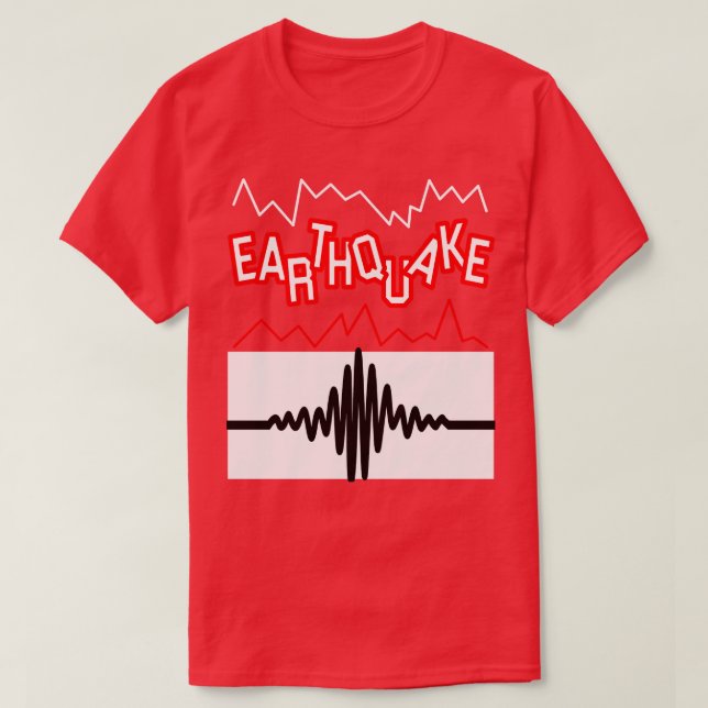 EARTHQUAKE Pro Wrestler John Tenta T Shirt (Design framsida)