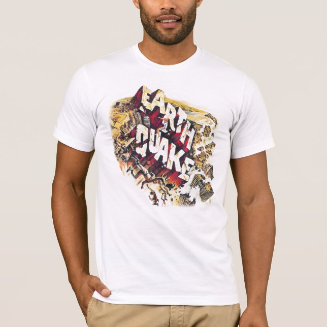EARTHQUAKE T-Shirt (Framsida)