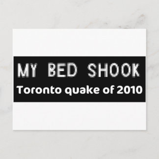 EARTHQUAKE Toronto Vykort