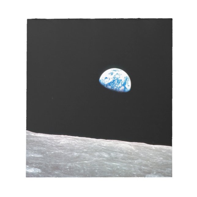Earthrise Anteckningsblock (Framsida)