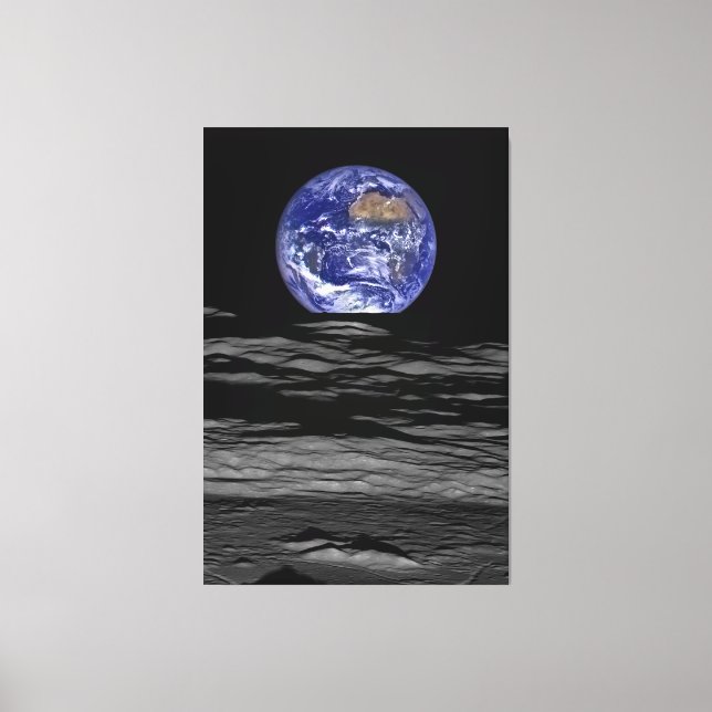 Earthrise Canvastryck (Framsida)