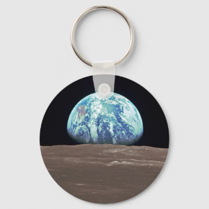 Earthrise från månen nyckelring