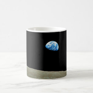 Earthrise som tas av den Apollo 8 beskickningen Kaffemugg