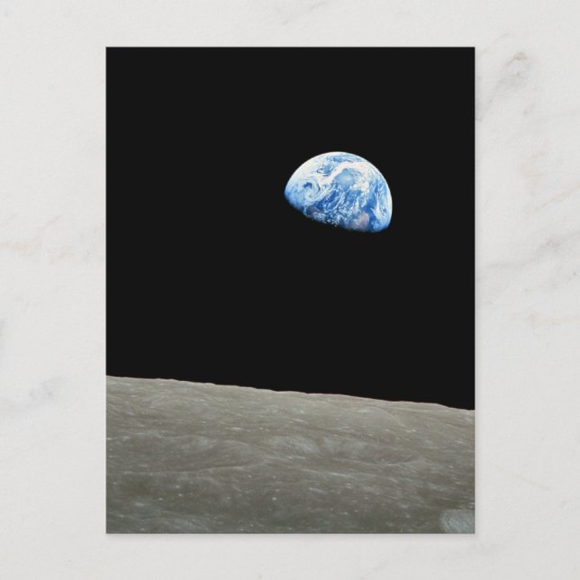 Earthrise Vykort (Framsida)