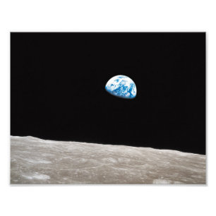Earthrise William Anders Fototryck