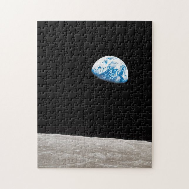 Earthrise William Anders Pussel (Vertikal)