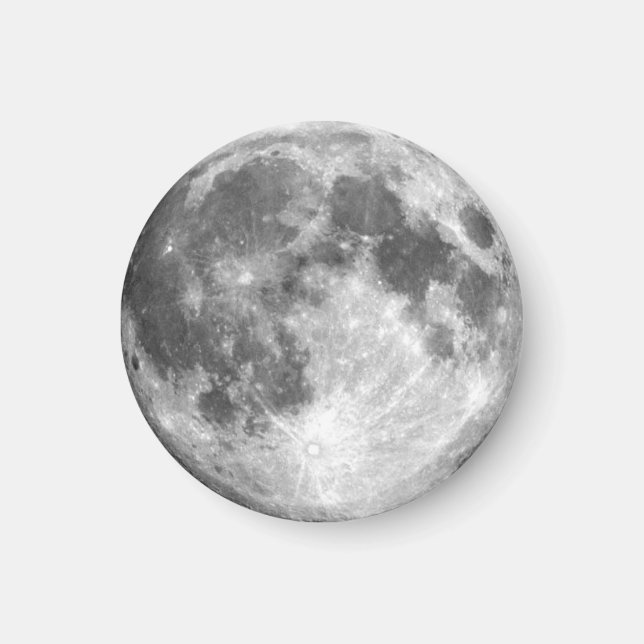 EARTH'S MÅNE (solsystemet) ~ Magnet (Framsidan)