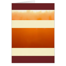 Earthtone Orange Cream Southwest Sunset Blank Hälsningskort