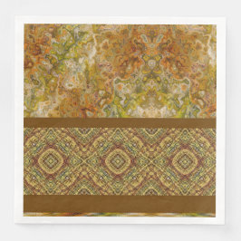 Earthtone Sampler Paper Party Napkins Pappersservett