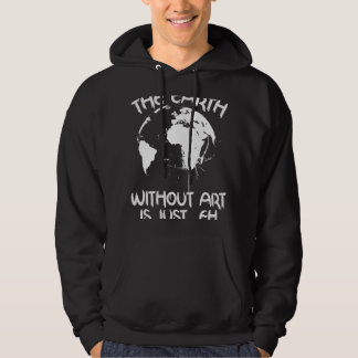 Earthworm Tåg som superhjälten Creature Earthmask Hoodie