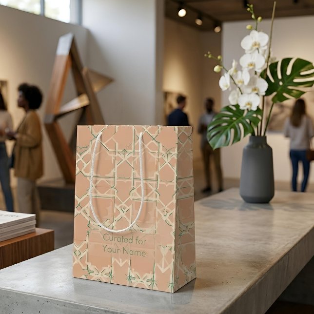 Earthy Arabesque | Terracotta & Sage (Lifestyle Shot)