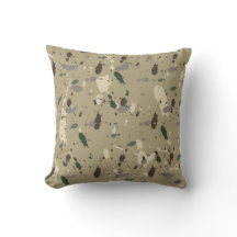 Earthy Beige Camo Nature Färg Paint Splatter