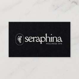 Earthy Elegance Logotyp Beauty, Hälsa, Spa Rust Visitkort