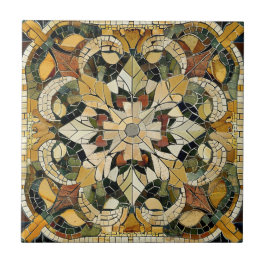 Earthy Elegance Mosaic Kakelplatta