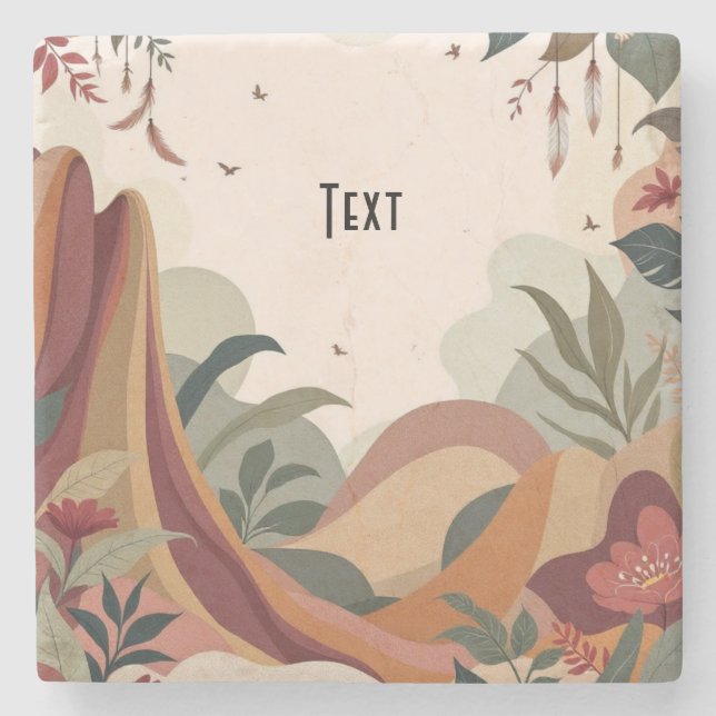 Earthy Escape Stenunderlägg (Framsidan)