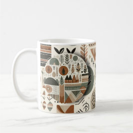 Earthy Ethnic Embrace Kaffemugg