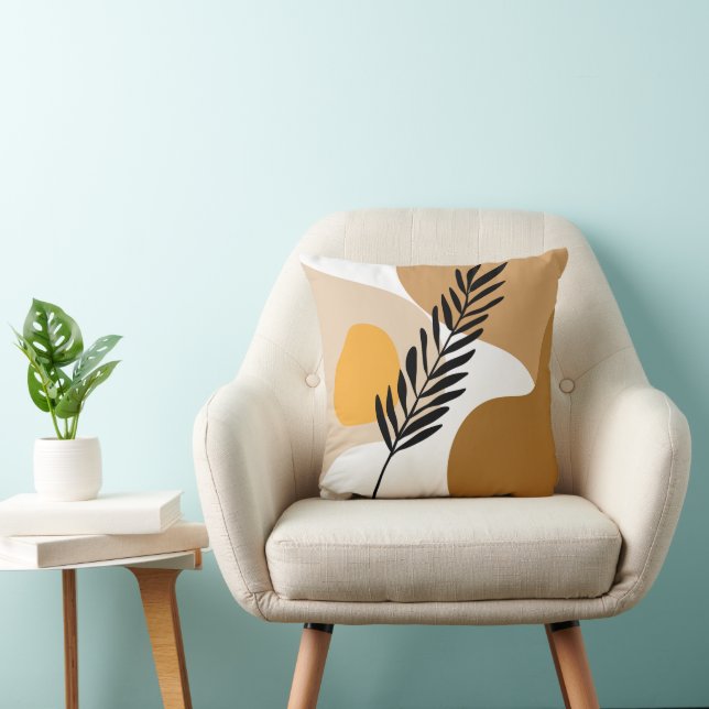 Earthy färg Boho stil Kudde (Stol)