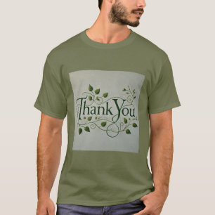 Earthy Grönt Tack Manar Tshirt T Shirt