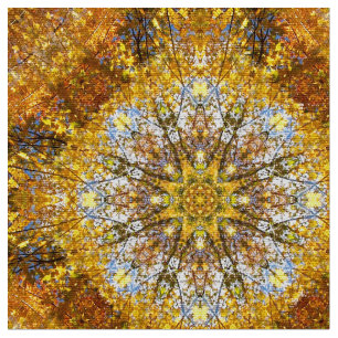 earthy mandala mönster tyg