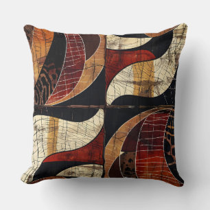 Earthy Modern Abstrakt Kudde