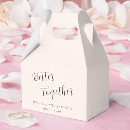 Earthy Neutral Modern Wedding Presentaskar