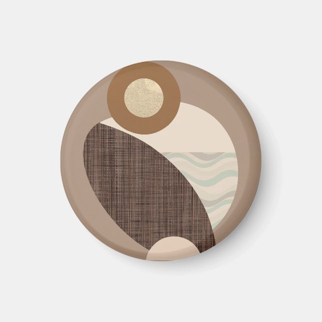 Earthy Shapes Magnet (Framsidan)