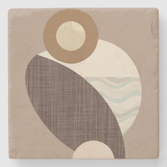 Earthy Shapes Stenunderlägg (Framsidan)