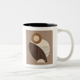 Earthy Shapes Två-Tonad Mugg