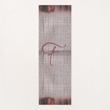 Earthy Suede Rosa Red Faded Woven Canvas