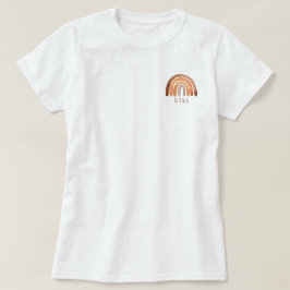Earthy Tone Watercolor Boho Mamma T Shirt