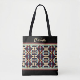Earthy Tribal Tapestry Tygkasse