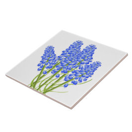 Earthy Vår på en keramisk platta (M) Kakelplatta