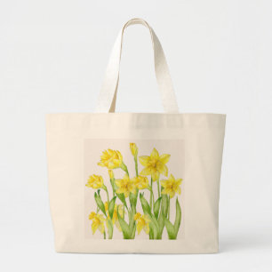 Earthy Vår på en Tote Bag (D) Jumbo Tygkasse