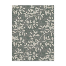 Earthy Wandering Leaves Pattern Botanical