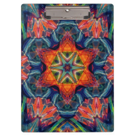 Earthy Warm Energy Kaleidoscope Gradient