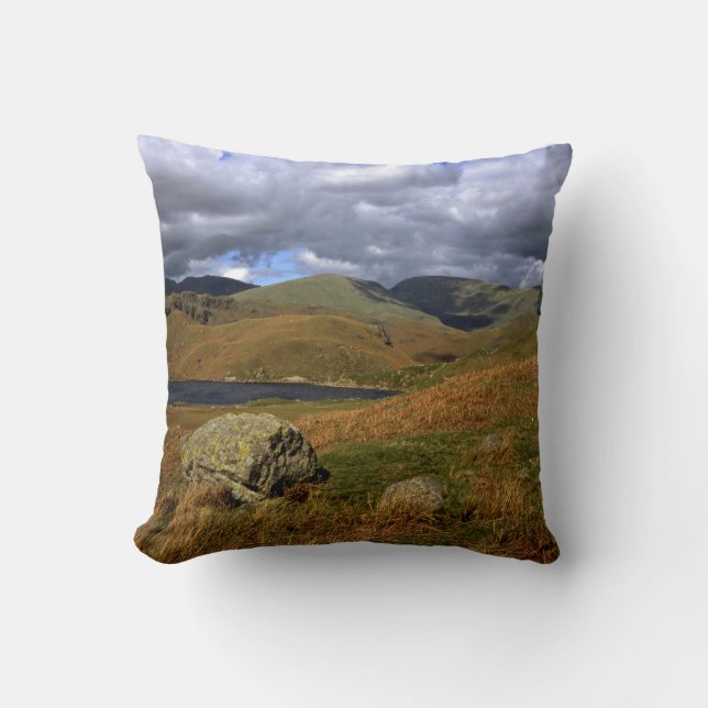 Easedale Tarn Cumbria England Kudde (Framsida)