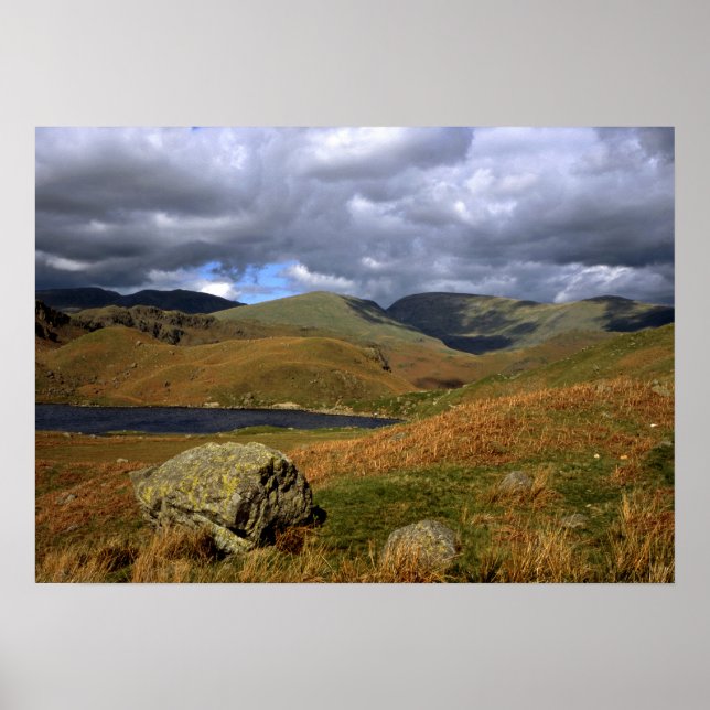 Easedale Tarn Cumbria England Poster (Framsidan)
