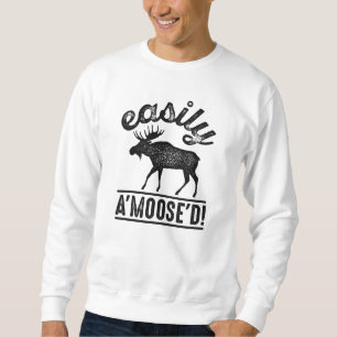 Easily A’Moose’D Lång Ärmad Tröja