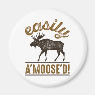 Easily A’Moose’D Magnet