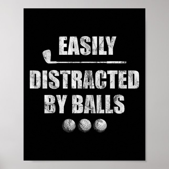 Easily Distracted 1  Poster (Framsidan)