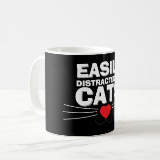 Easily Distracted by Cats Mug | We Are All Mugs Kaffemugg